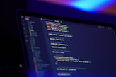 black flat screen computer monitor