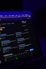 black flat screen computer monitor