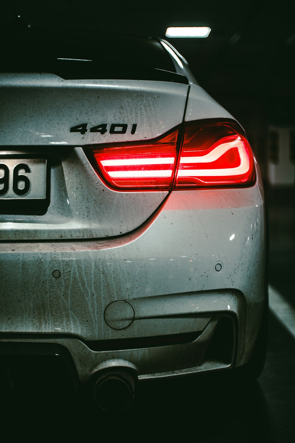 black bmw m 3 on road