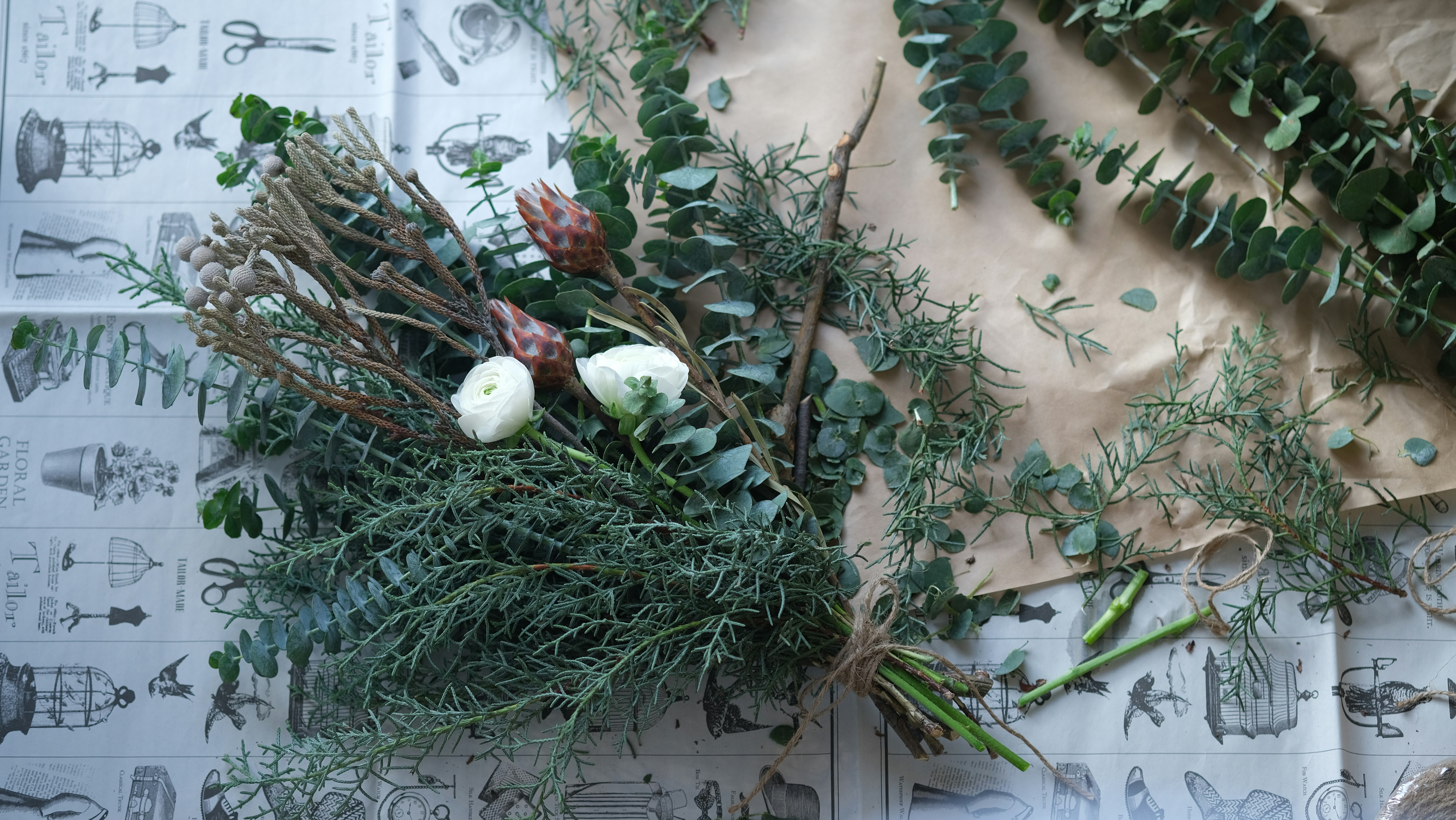 green and red plant on brown clay pot