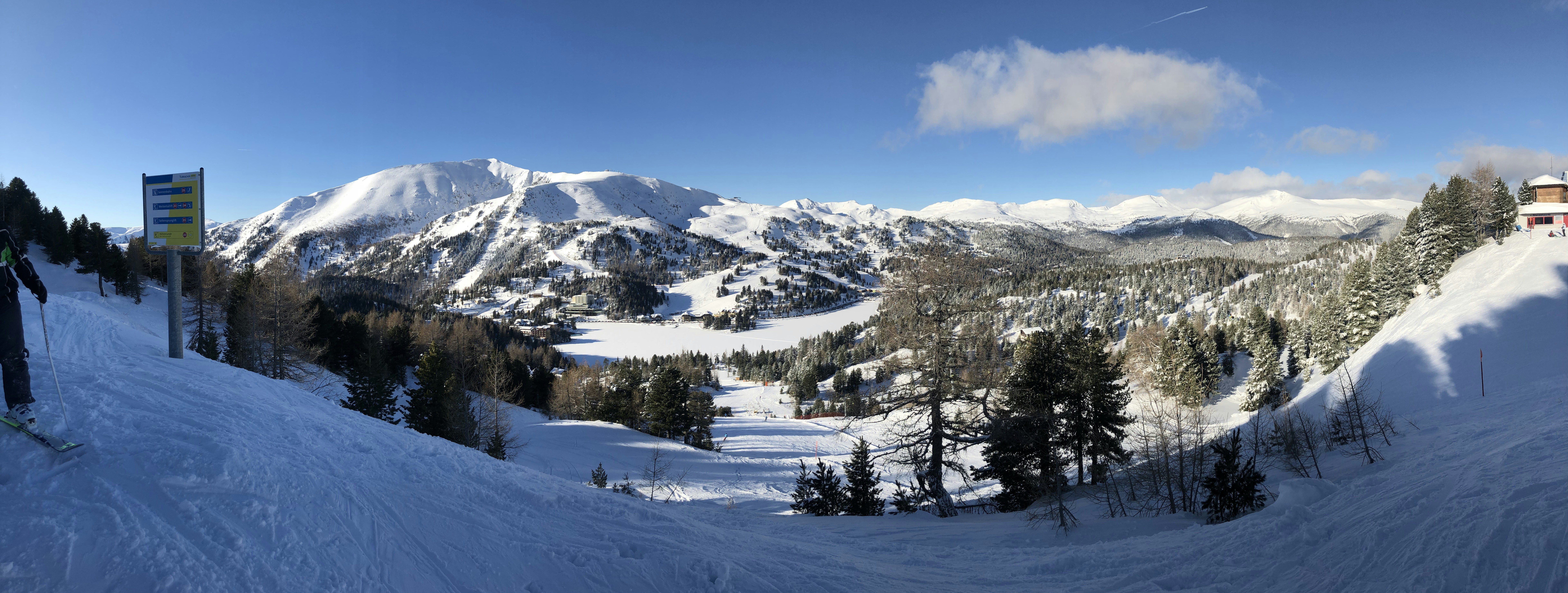 snow covered mountain under blue sky during daytime