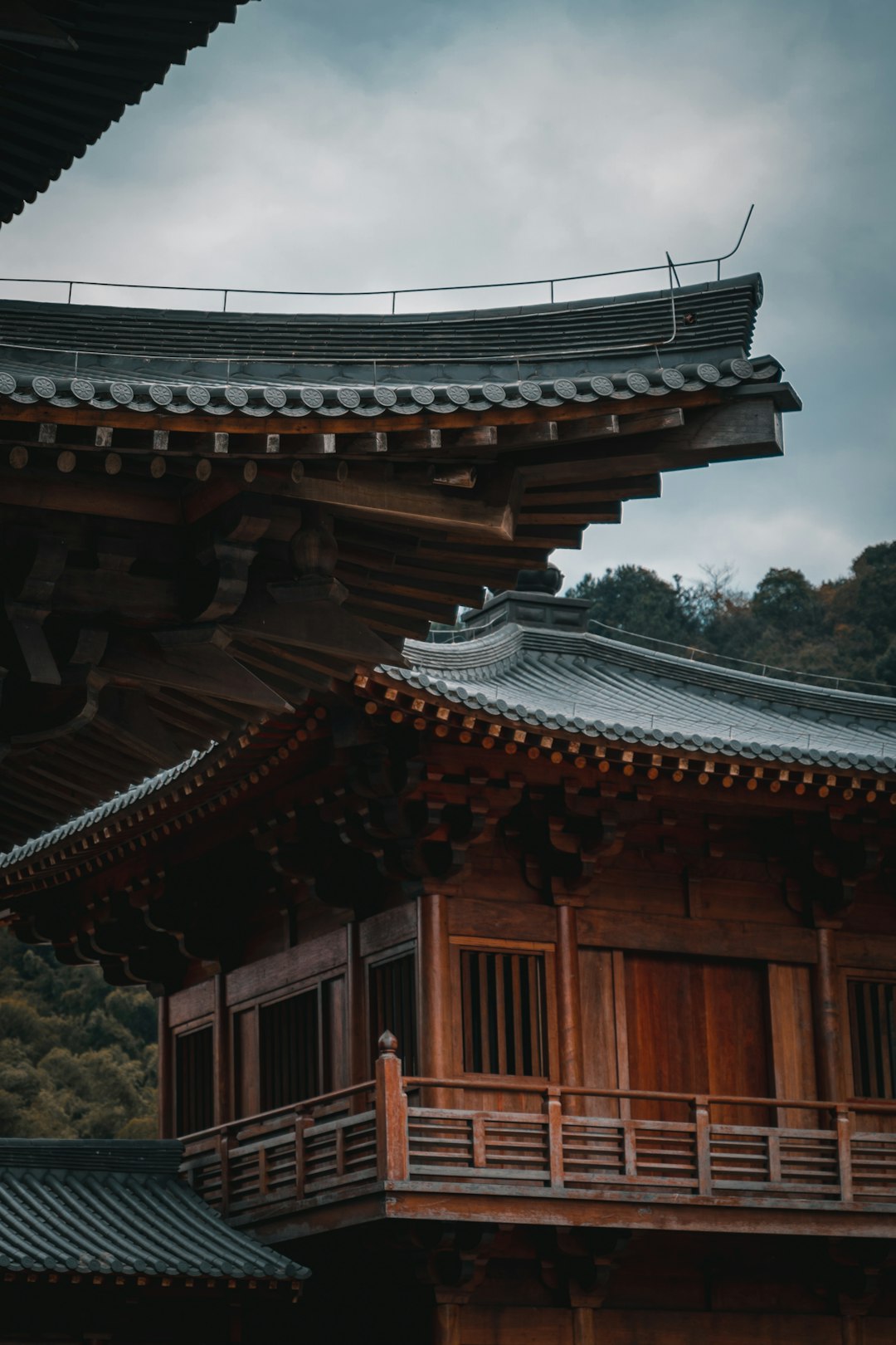 brown and black wooden temple
