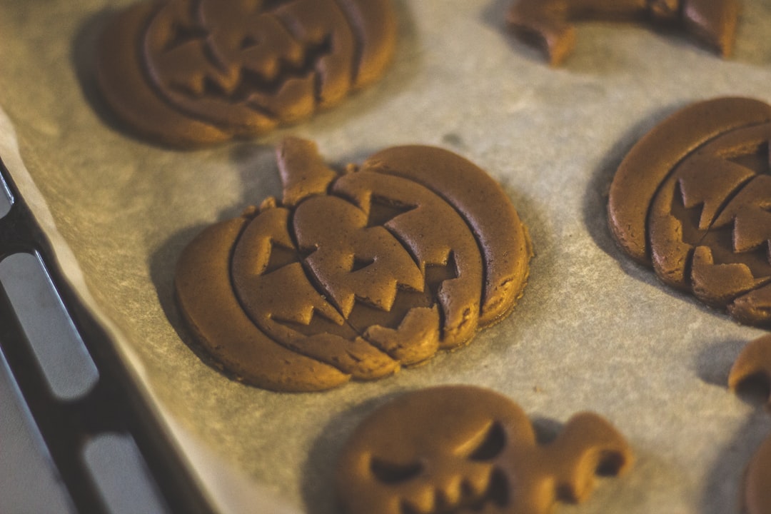 brown cookies on stainless steel tray