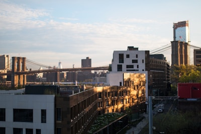 A vibrant cityscape of Brooklyn, showcasing the dynamic environment of our agency.