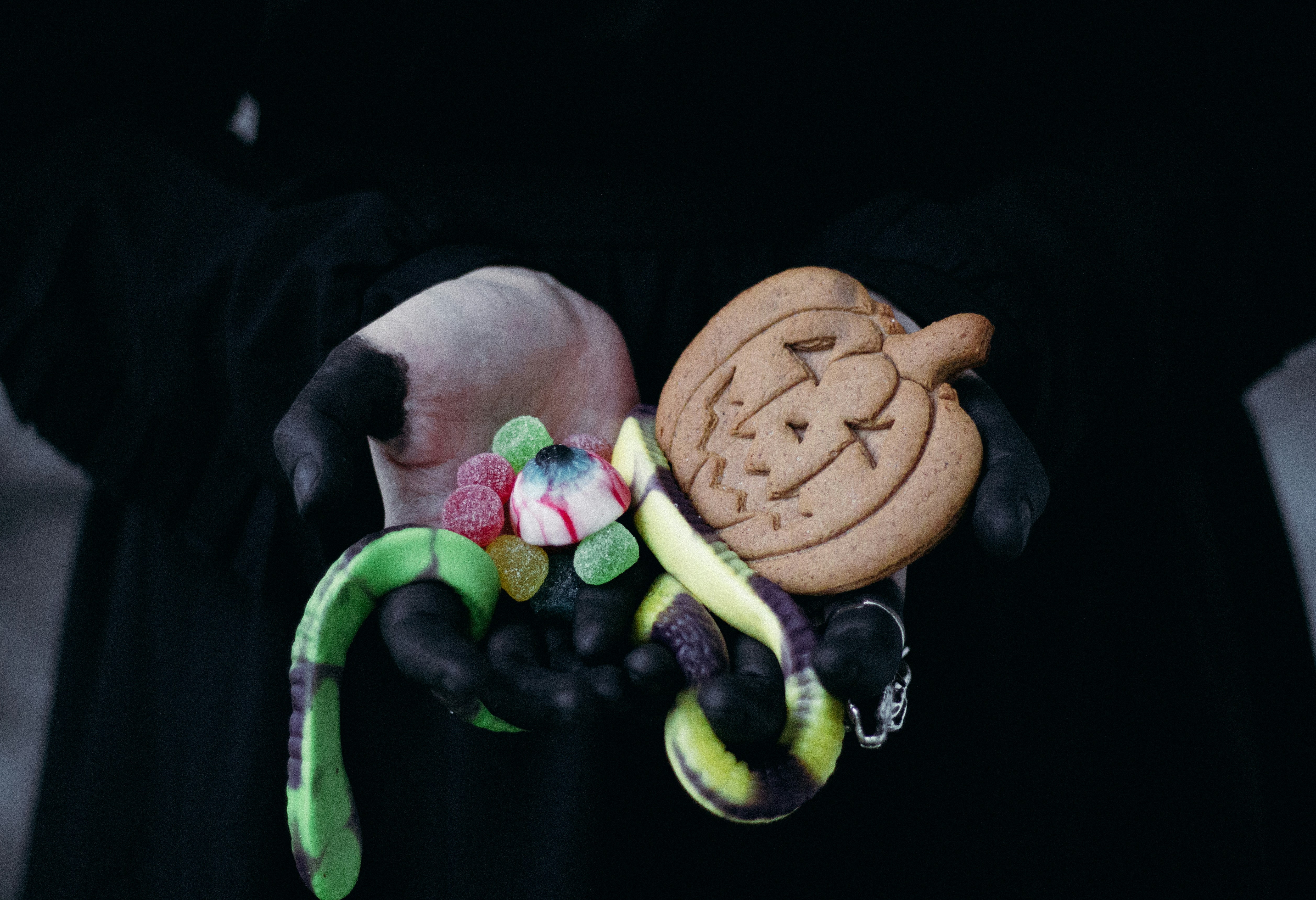 brown and black elephant figurine