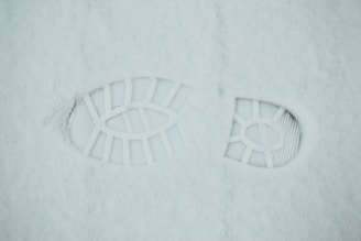 white round plastic cover on white textile