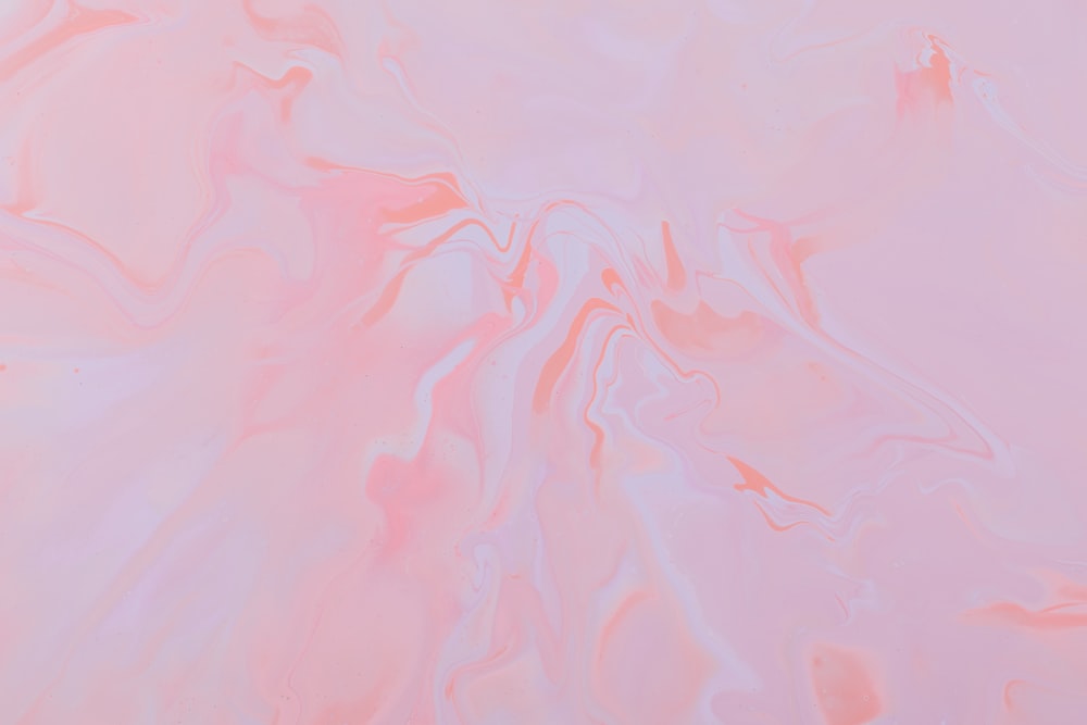 pink and white abstract painting