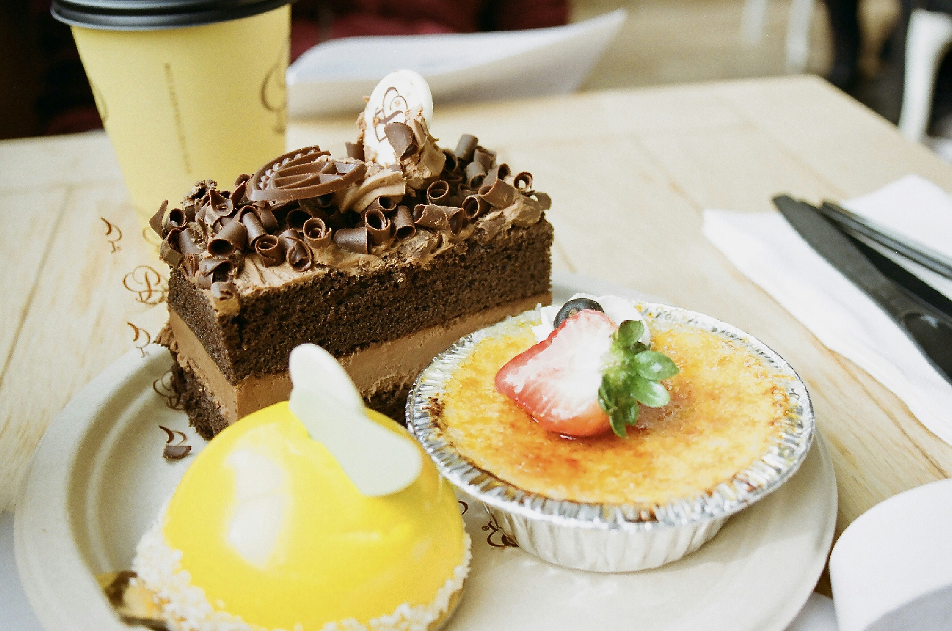 cakes and coffee