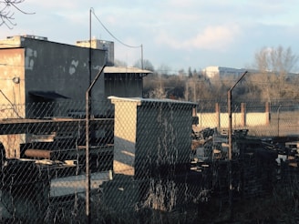 Exterior view of a secure industrial park