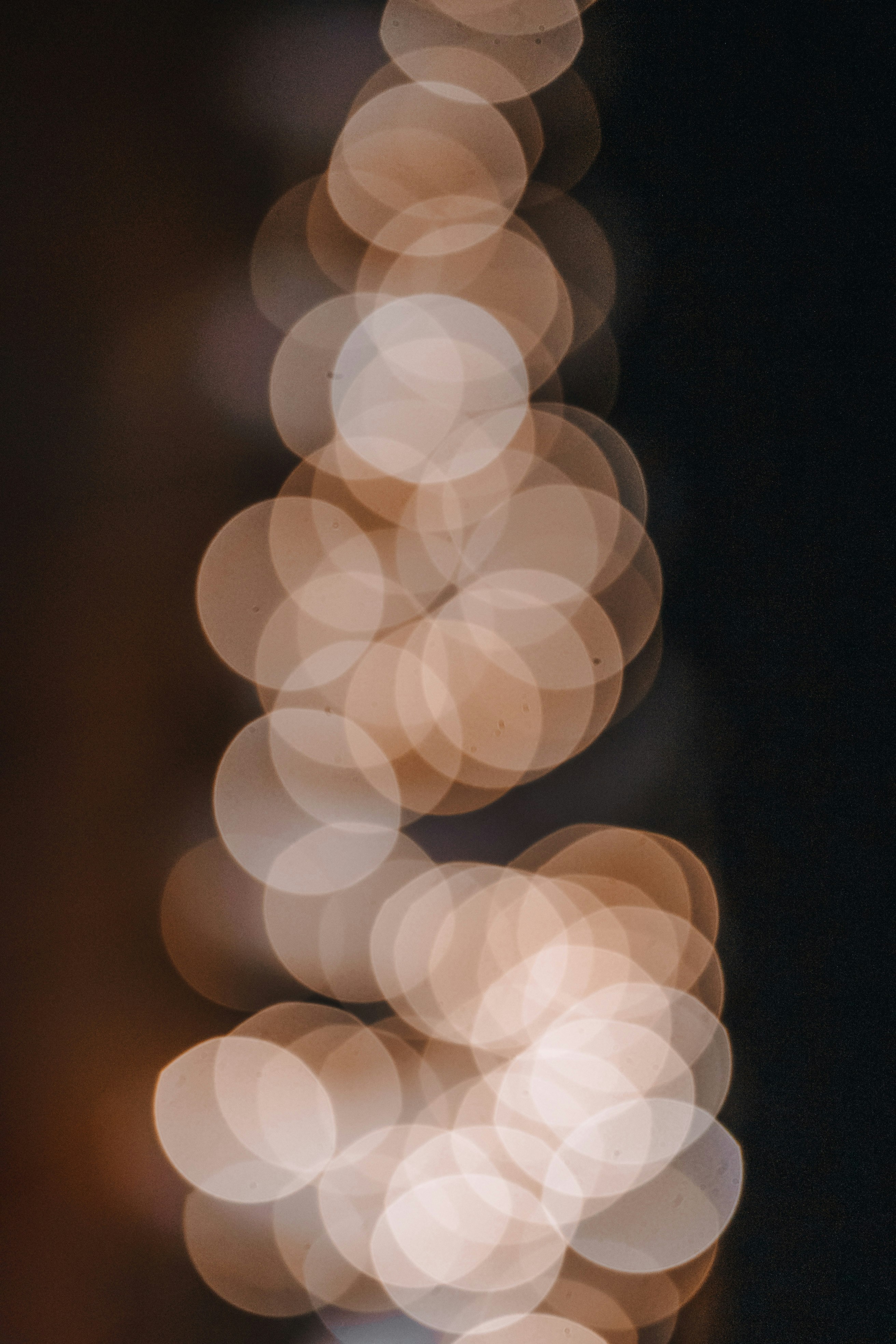 yellow and white bokeh lights