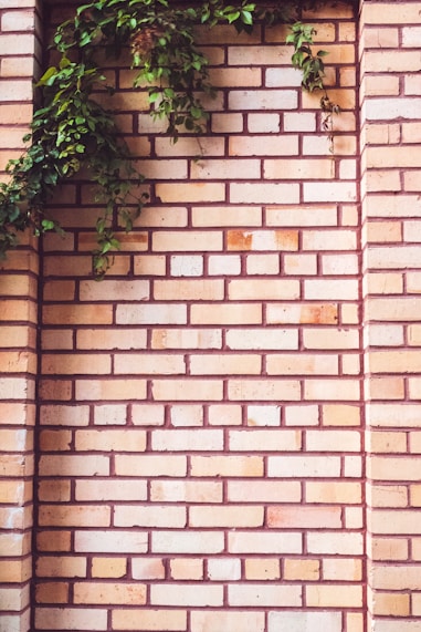 tuckpointing on brick wall