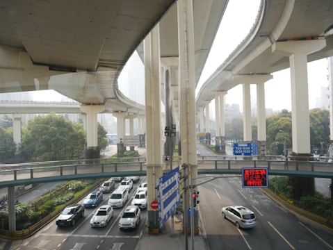 cars parked on parking lot during daytime