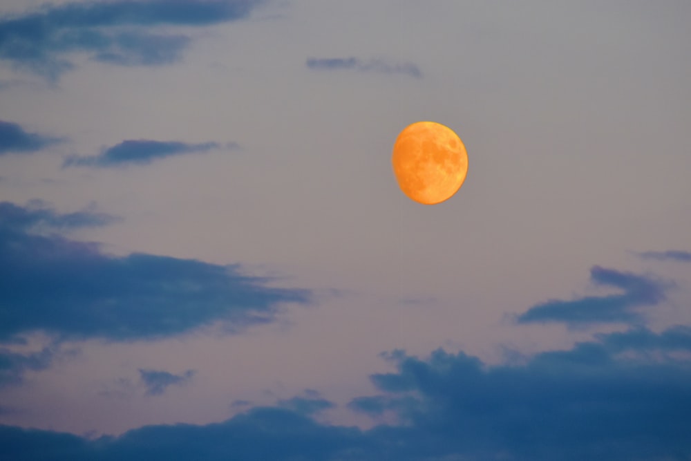 full moon in the sky