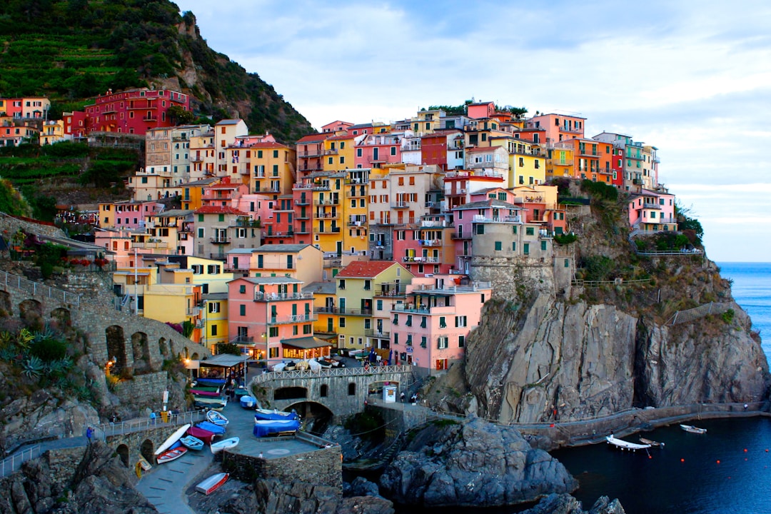 Cinque Terre, Italy - Cinque Terre colorful cliffside villages overlooking the sea