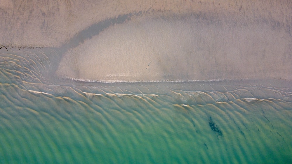 white and green body of water