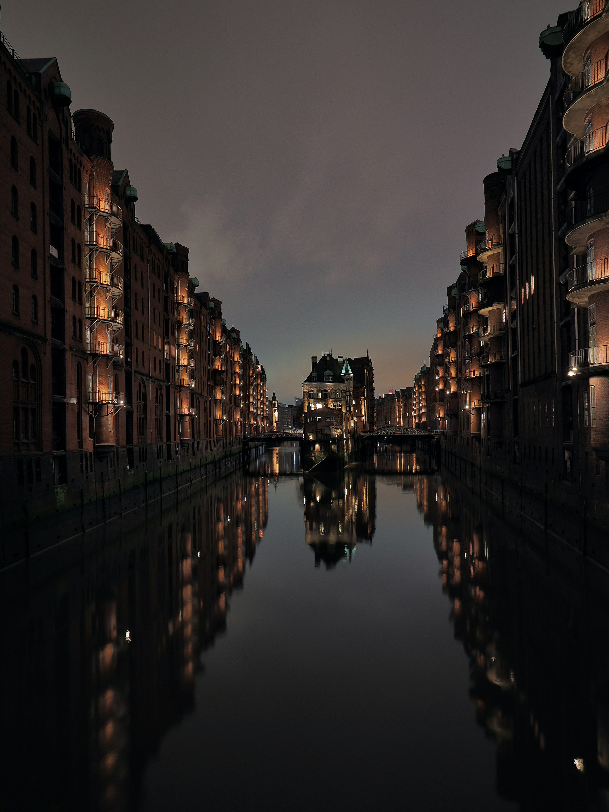 One of Hamburg's landmarks, located in the historic Speicherstadt.