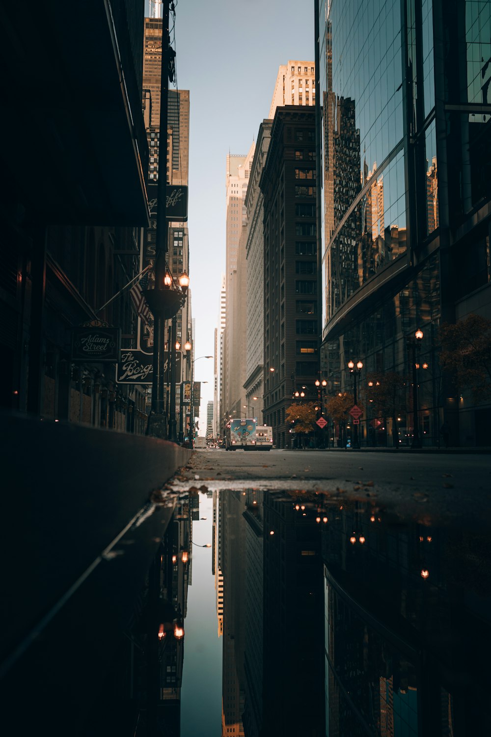 cars on road in city during night time