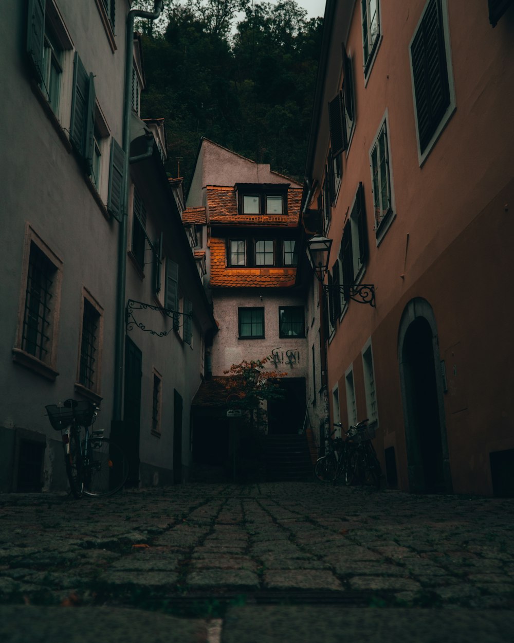 people walking on street between buildings during daytime