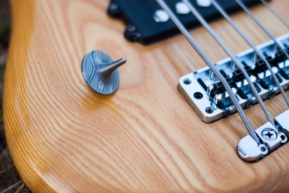 black and white guitar pick