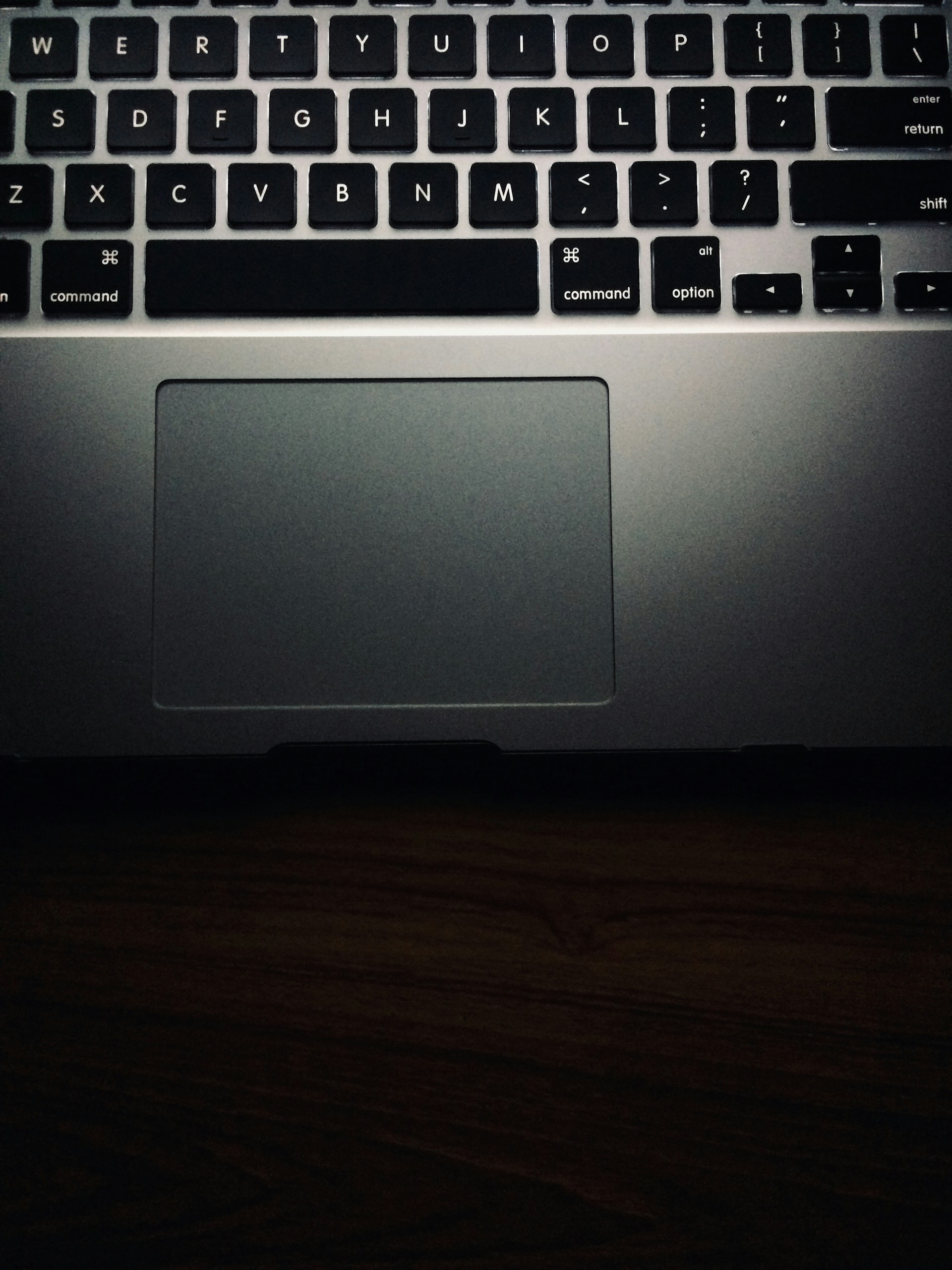 silver and black laptop computer