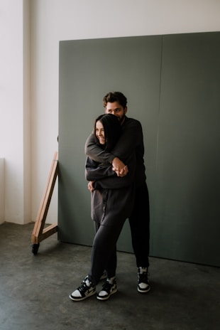 Military couple in therapy rebuilding connection and communication