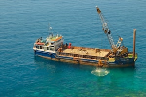 white and brown ship on sea during daytime