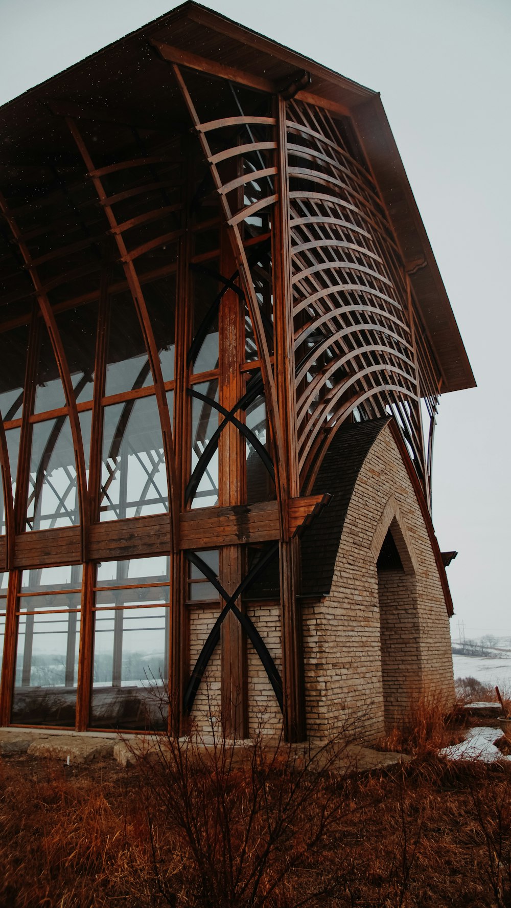 brown brick building during daytime