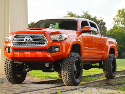 Toyota tacoma on michelin tyres sold at our tire shop in lagos