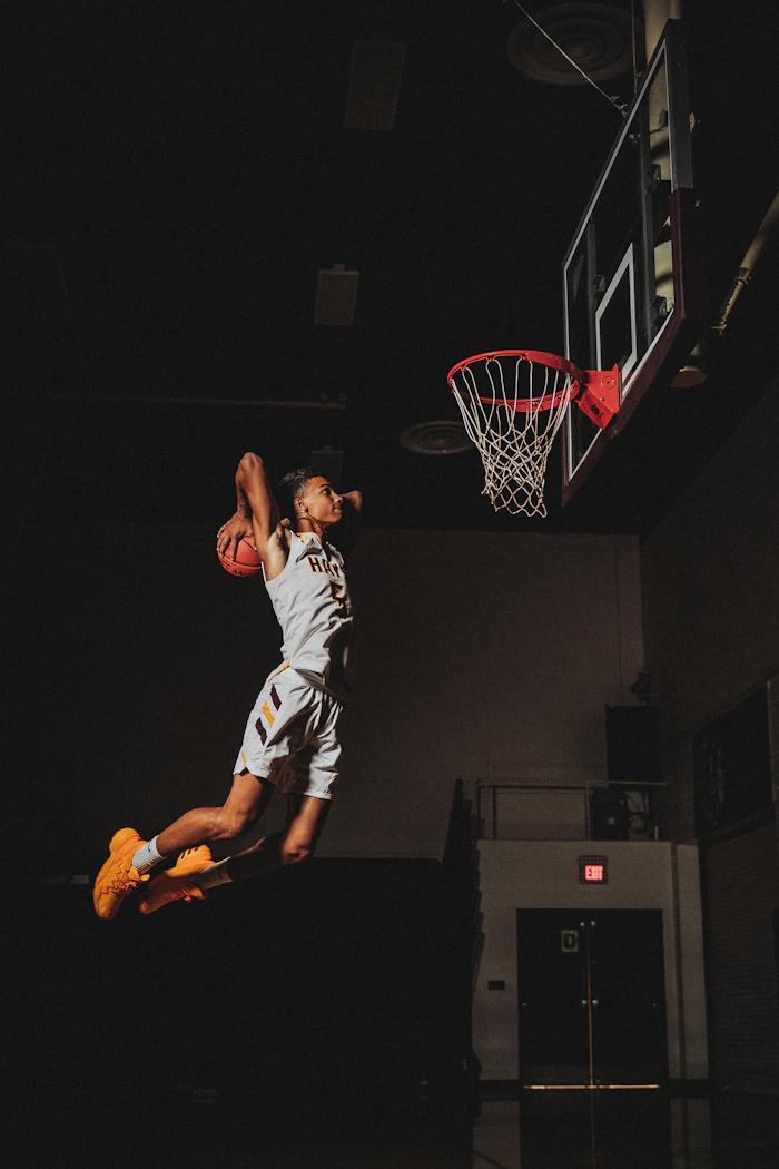 Basketball training session