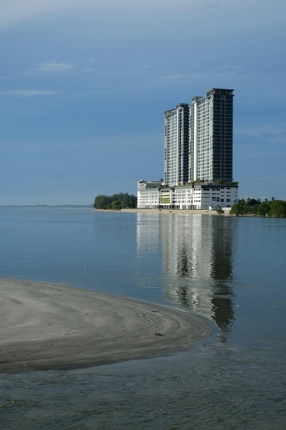 city skyline across body of water during daytime