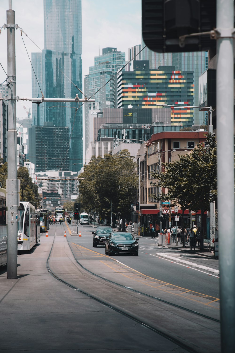 cars on road during daytime