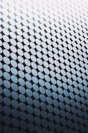 white and blue round textile