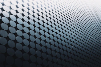 black and white polka dot textile