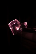 An enchanting image of a heart-shaped crystal, representing love and energy.