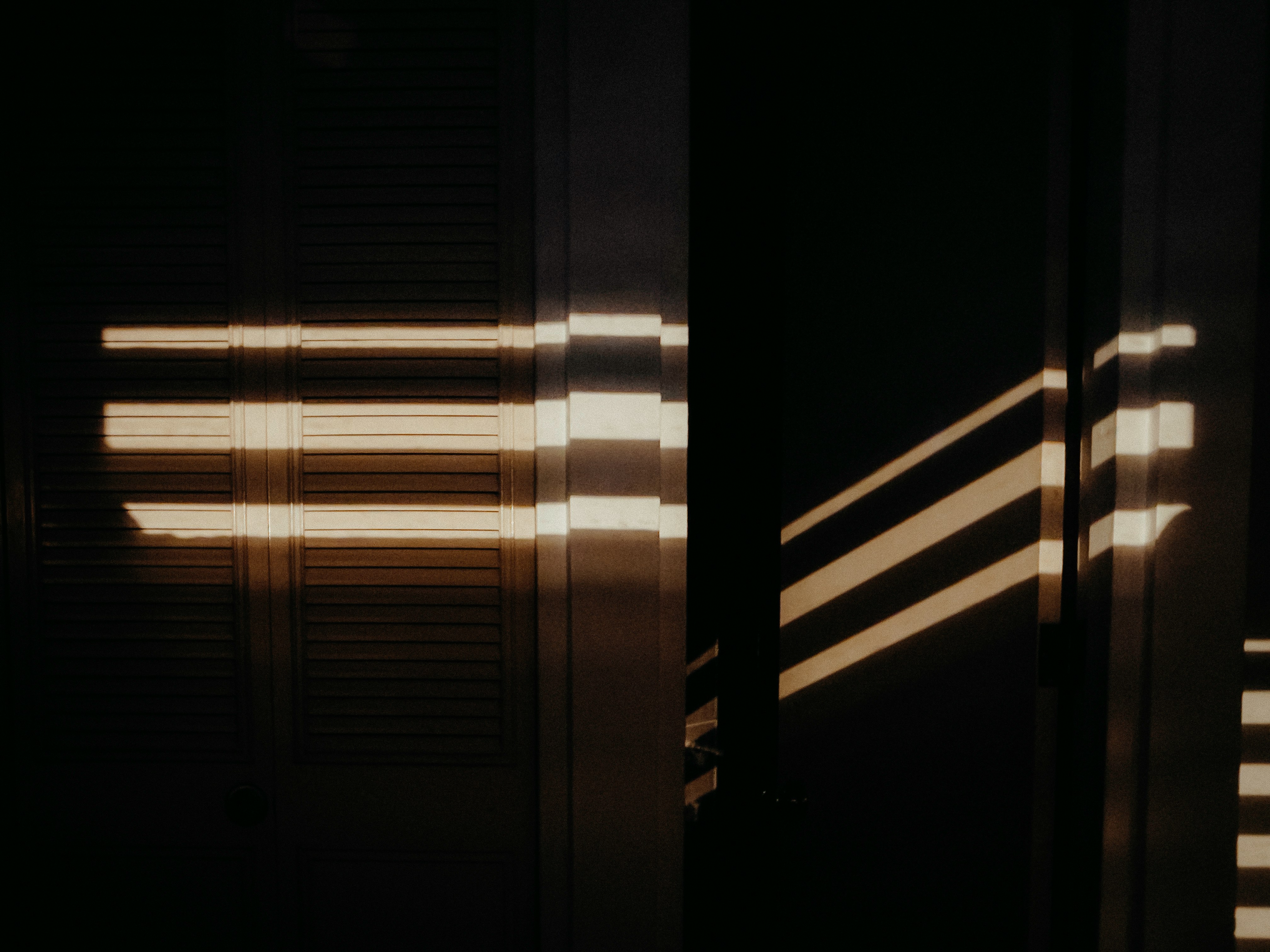 brown wooden door with glass