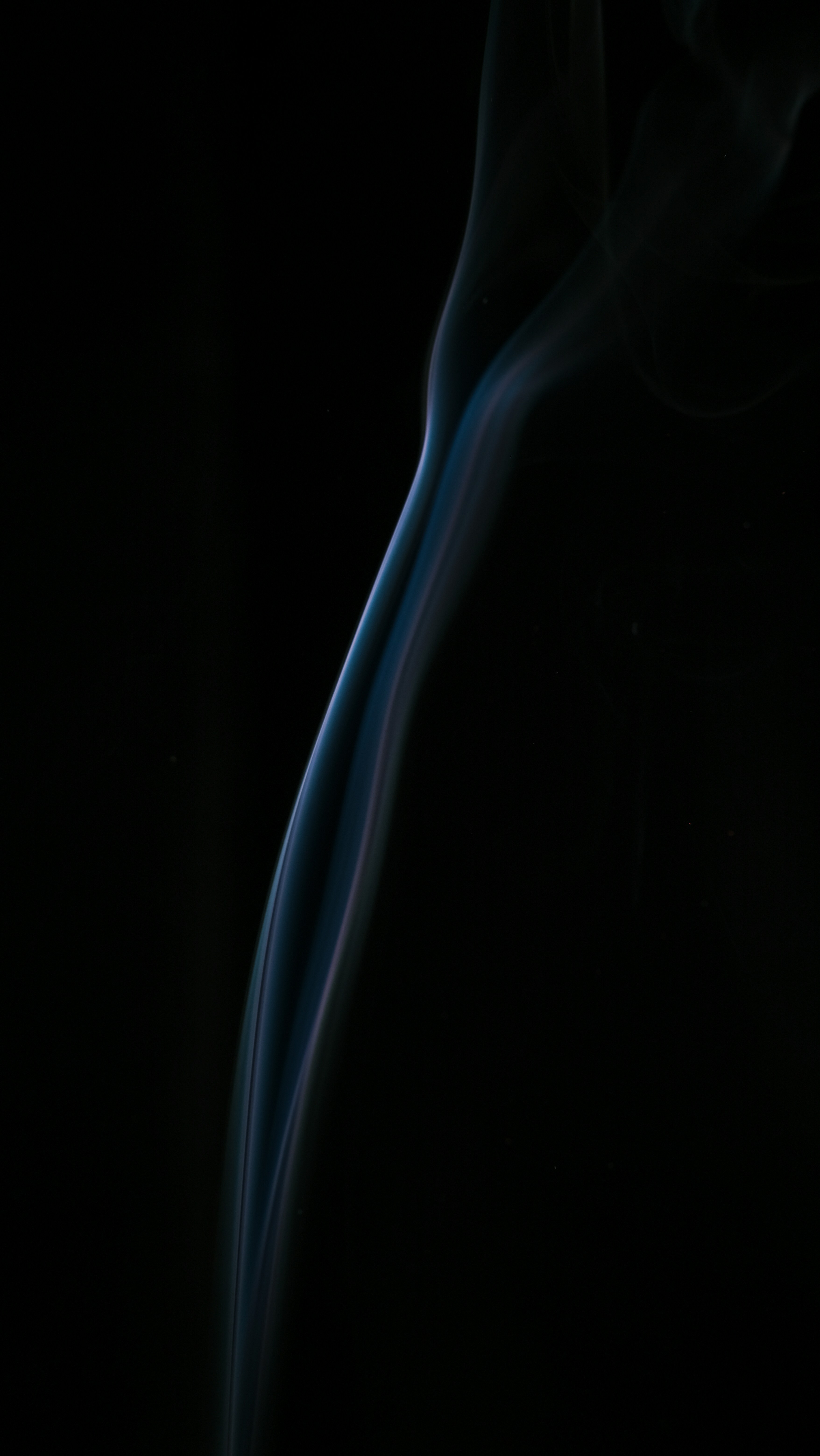 smoke photography on black isolated background.