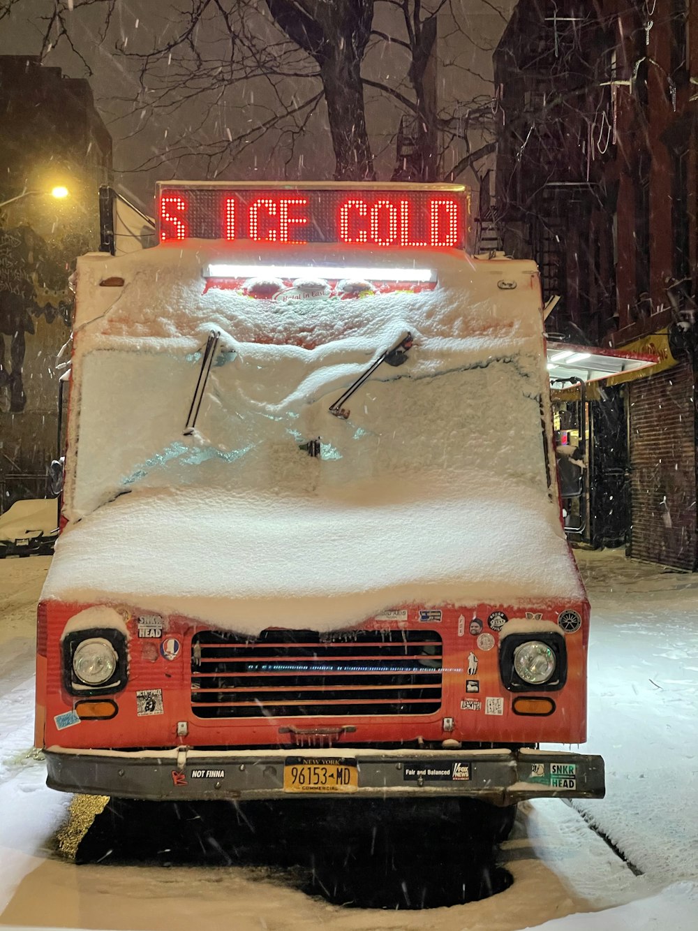 white and red chevrolet truck