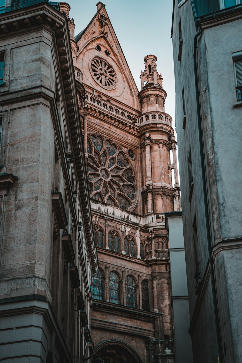 brown and black concrete building