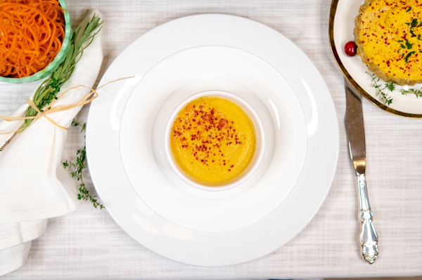 Crema de Lentejas Rojas con Cúrcuma