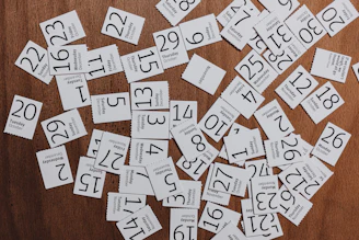 white and brown printer paper