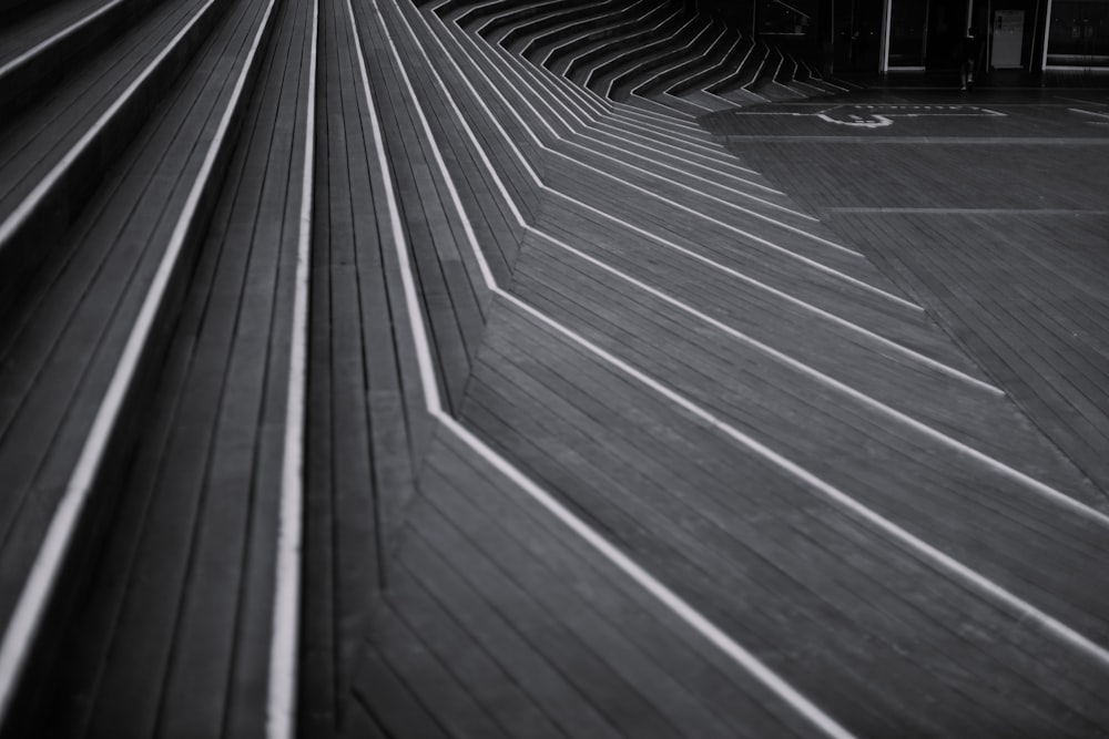 black and white striped textile