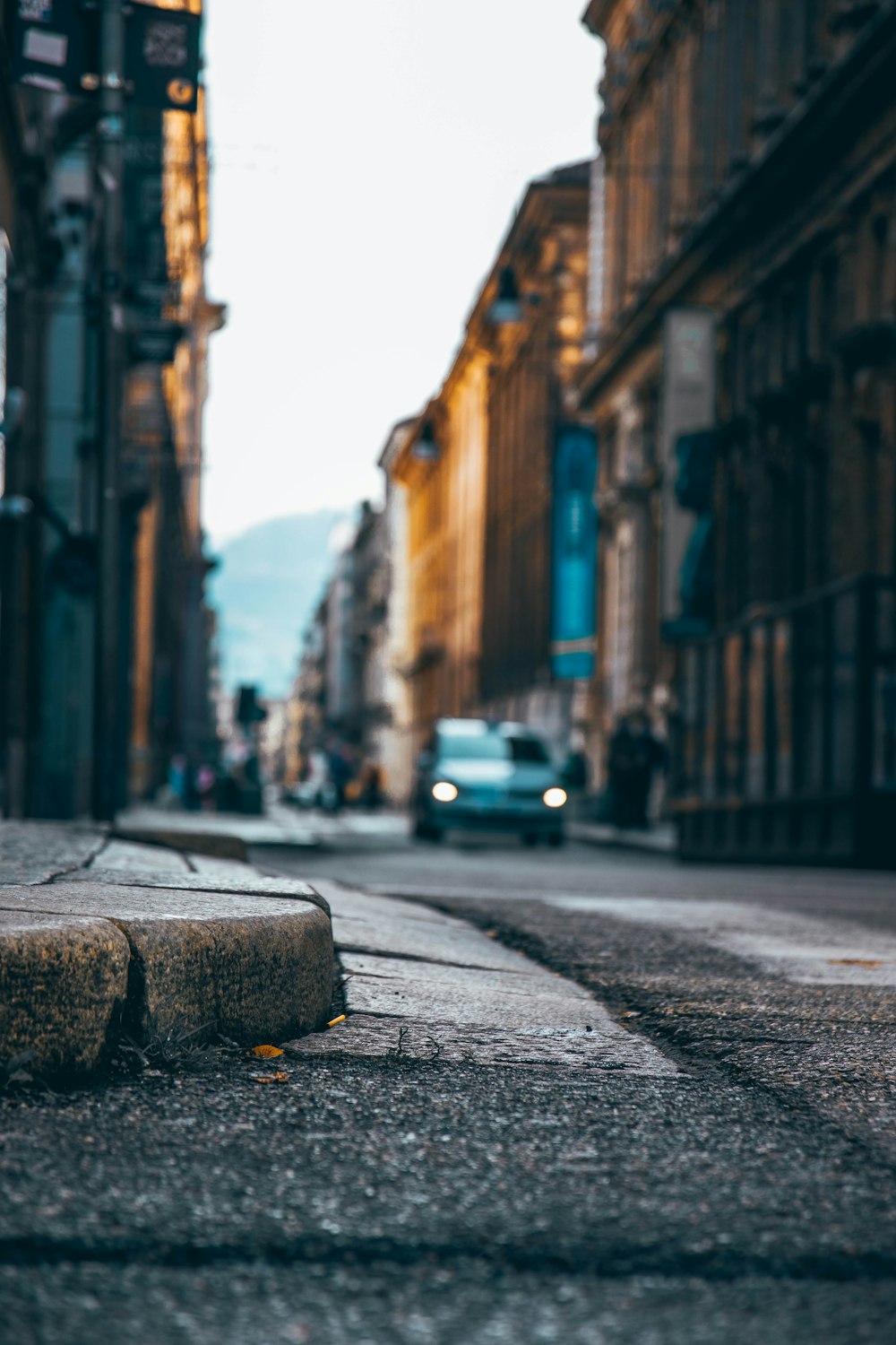 black car on road during daytime