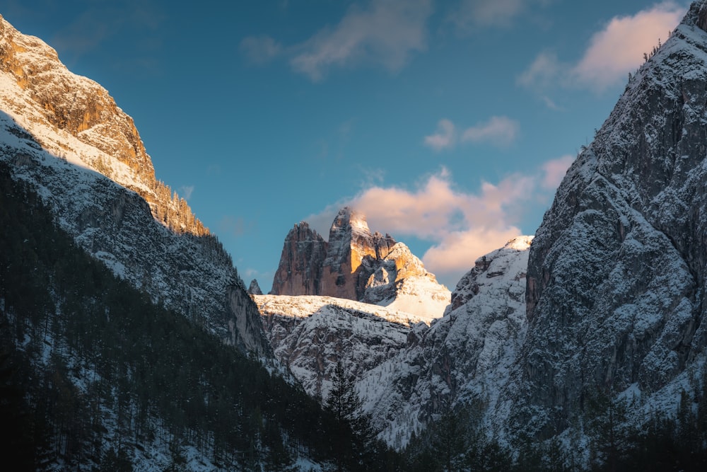 rocky mountain under blue sky during daytime