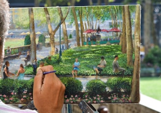 people sitting on bench during daytime