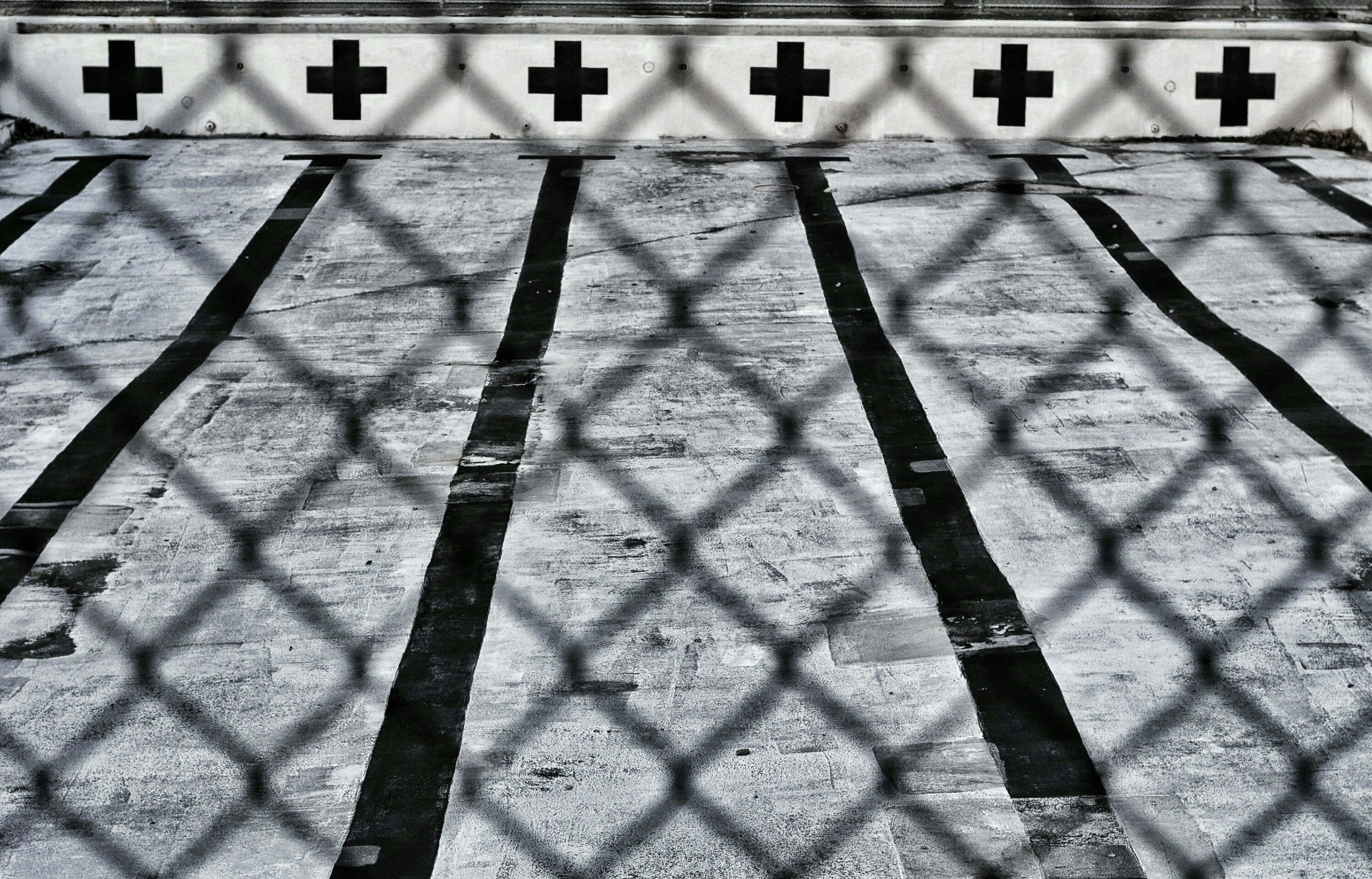 black and white checkered textile