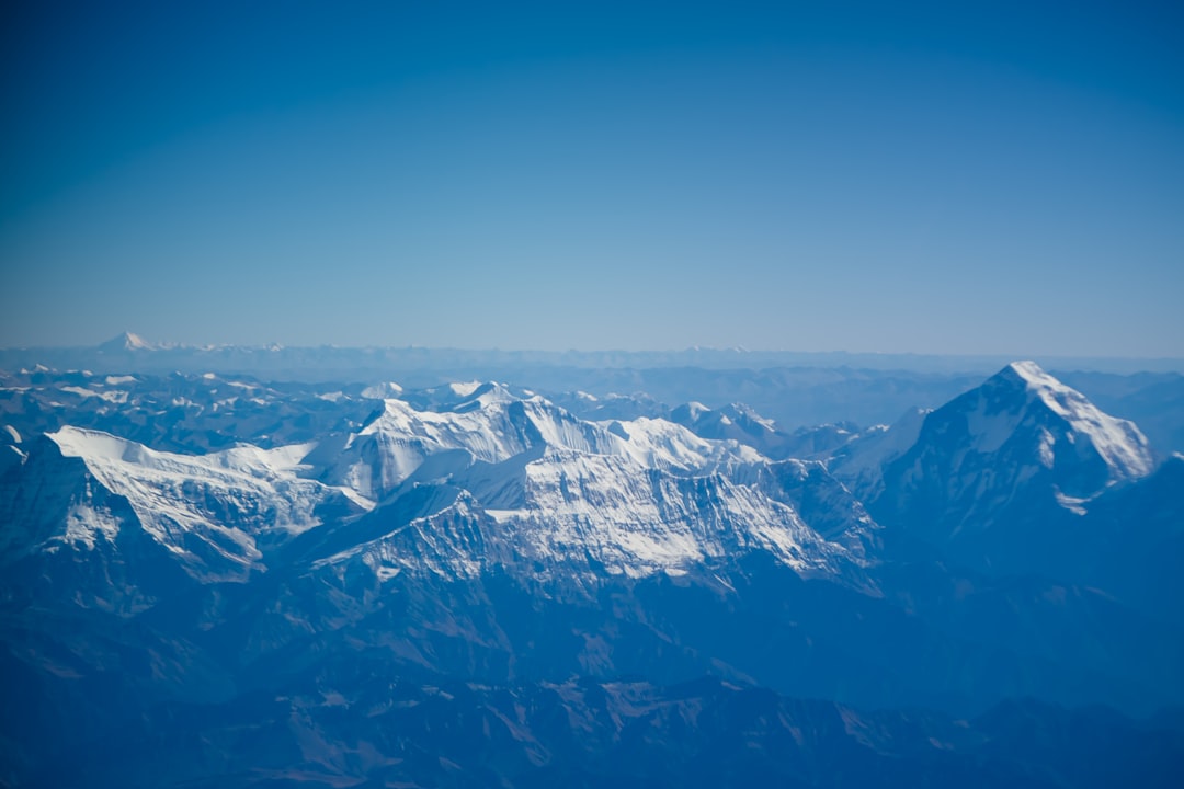 snow covered mountains during daytime