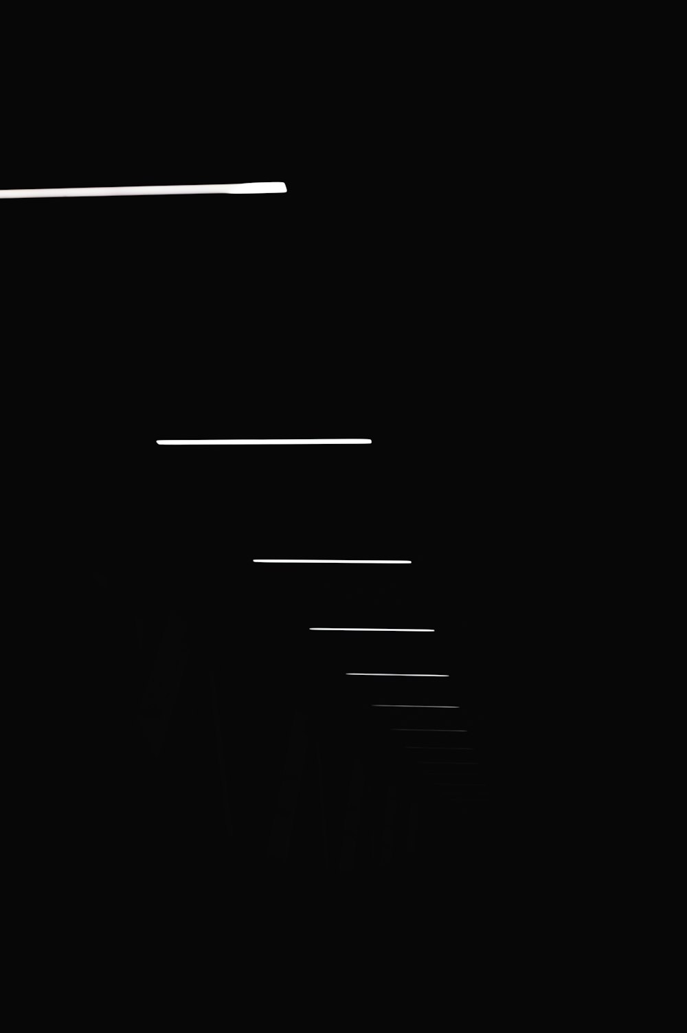 黒と白の線のイラスト