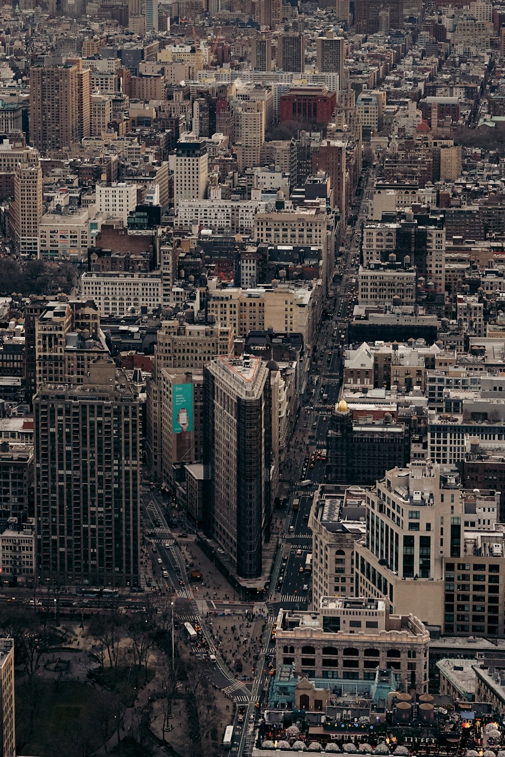 aerial view of city buildings during daytime