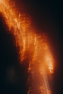 An abstract representation of Prometheus’s kinetic power, with fiery digital elements in motion.