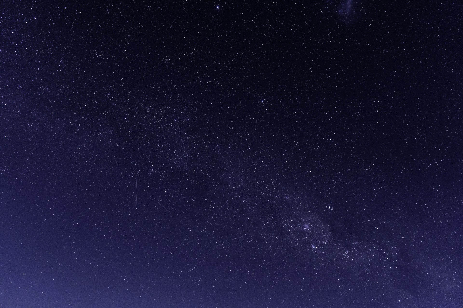 starry night sky over the starry night